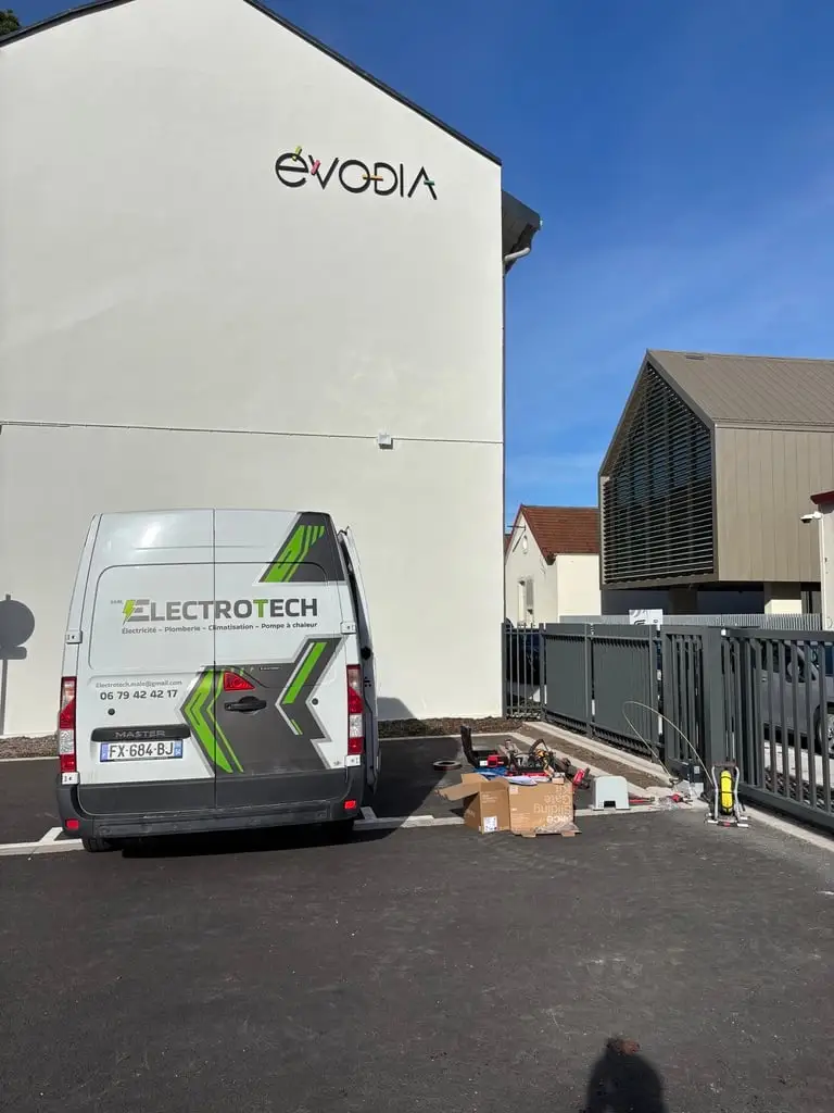Intervention sur un bâtiment tertiaire neuf